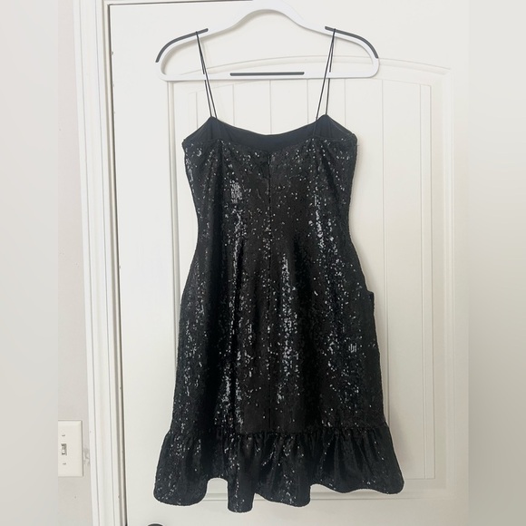 Likely Lilia Dress in Black Sequins - Picture 4 of 8